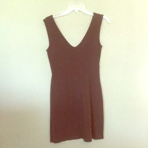 Chocolate brown dress